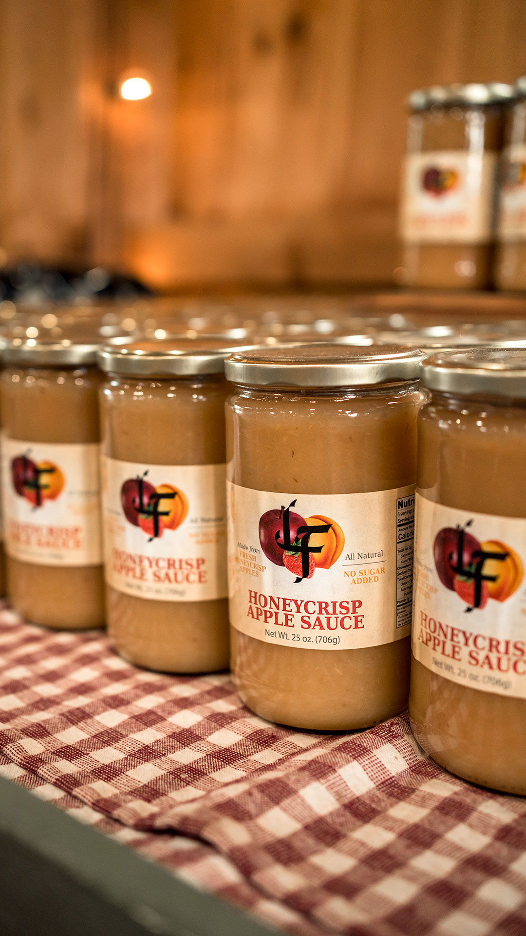Apple sauce display