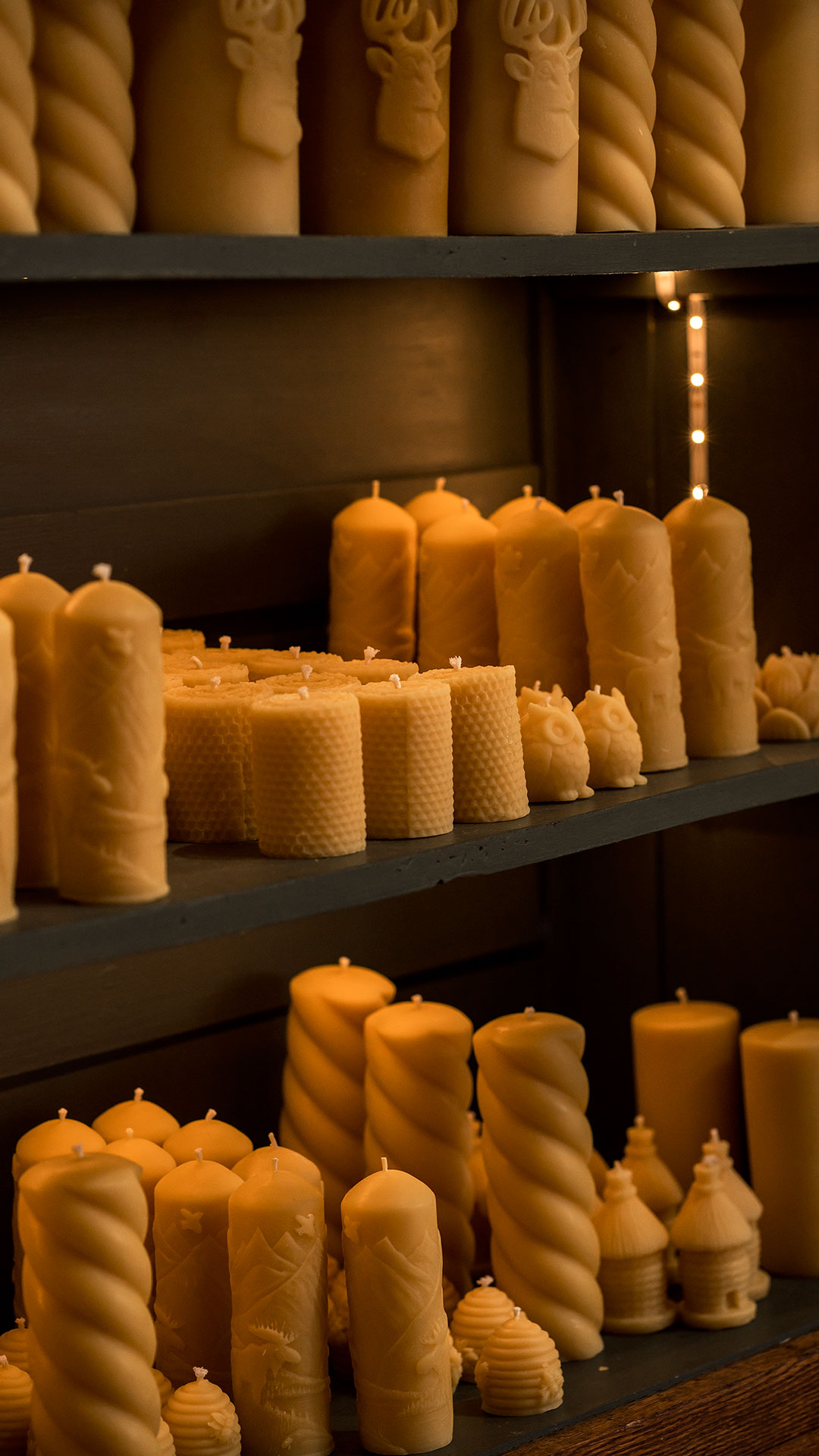 Candles display